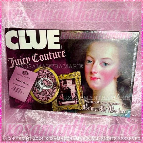 Juicy Couture Other - Juicy Couture Clue Game